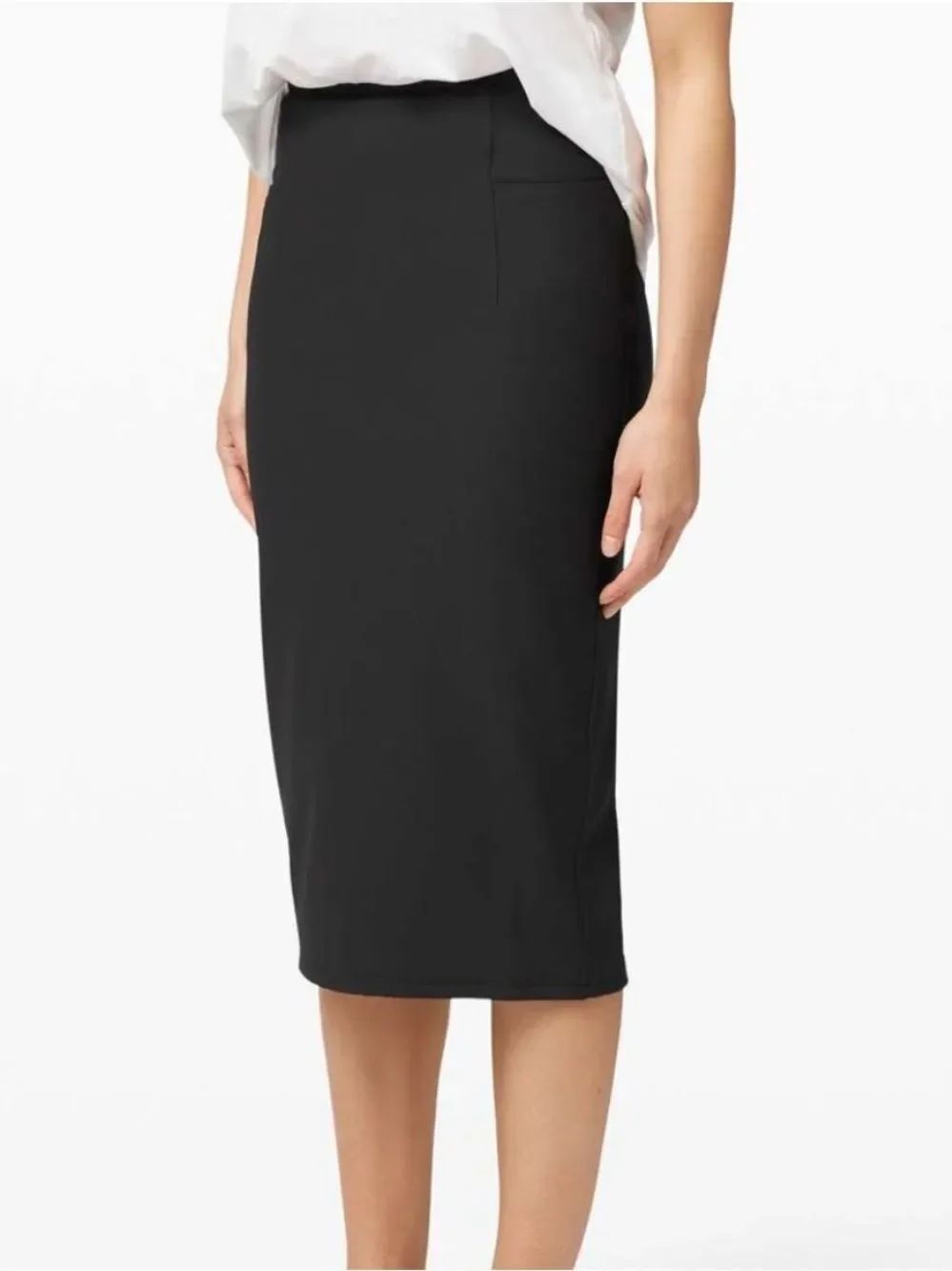 Lululemon A New Route Skirt Black Womens 12